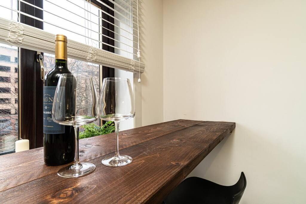 Stylish City Pad With Free Private Parking Glasgow Luaran gambar